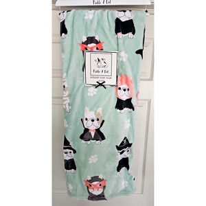 Pickle & Dot Throw Blanket Frenchie French Bulldog In Costumes 60x90